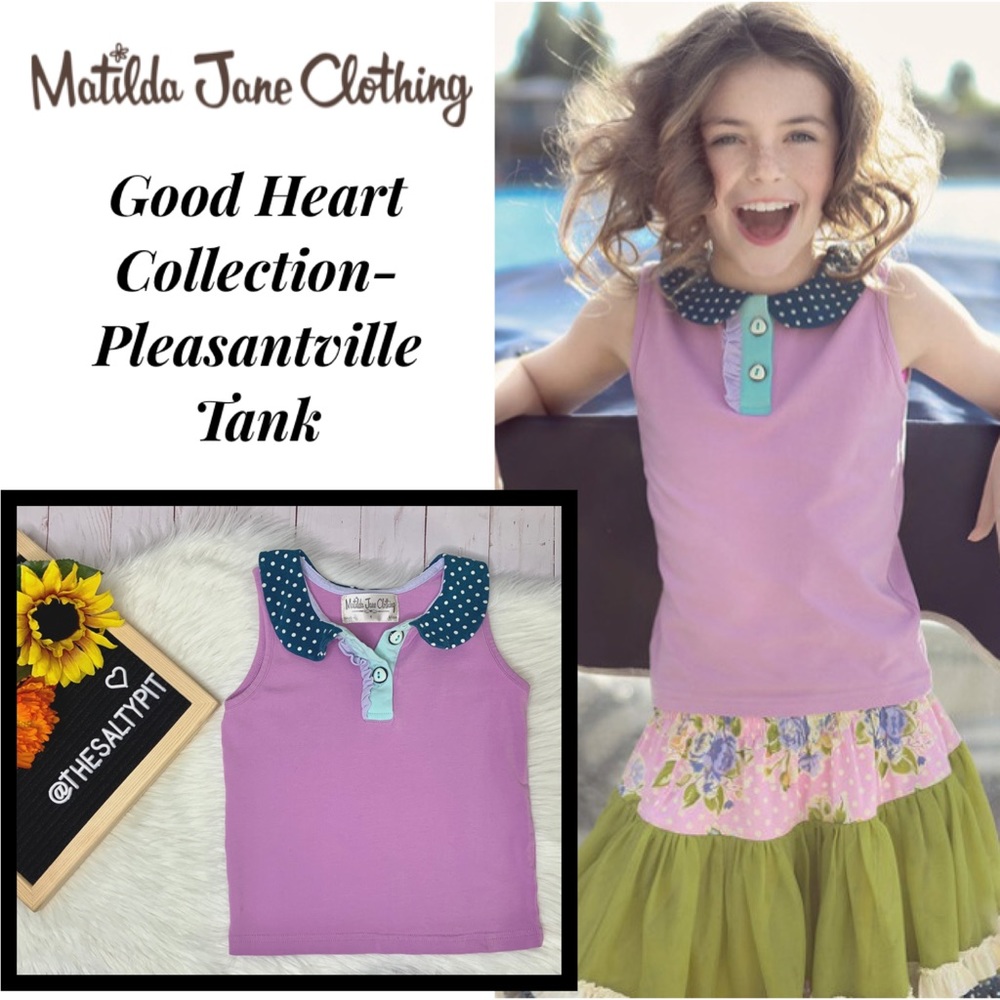 Girl’s Matilda Jane Pleasantville Tank, Sz 4
